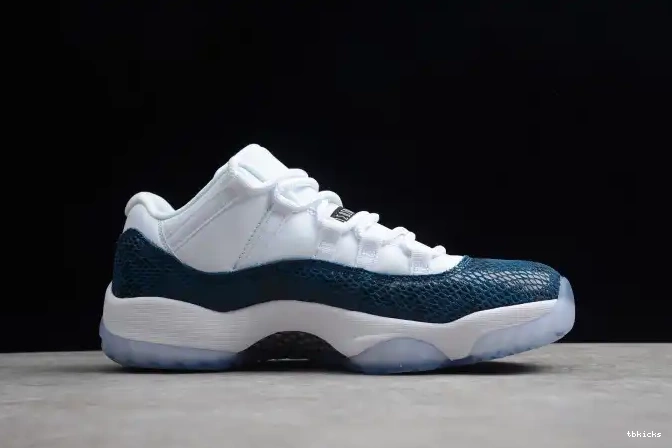 Reps TB 11 CD6846-102 Jordan Air Low Snakeskin Blue Navy 0519